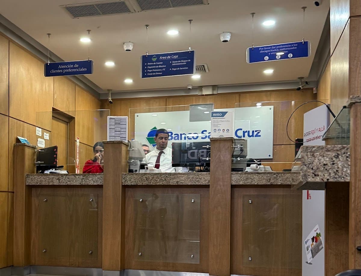 Banco Santa Cruz — Plaza Paseo Santiago