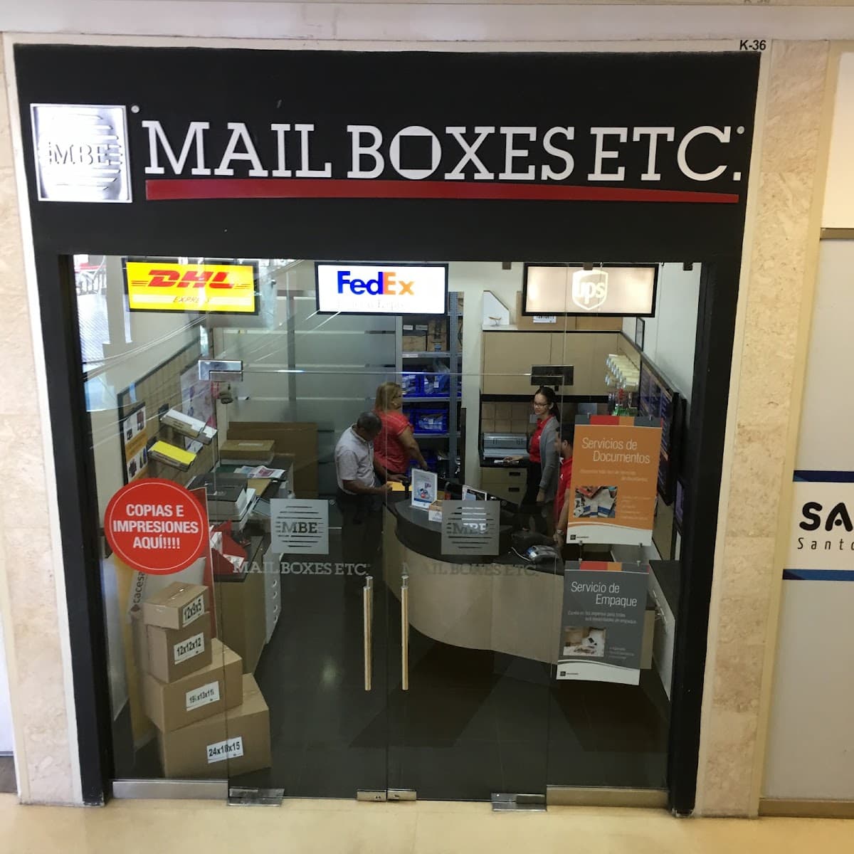 Mail Boxes Etc — Sambil