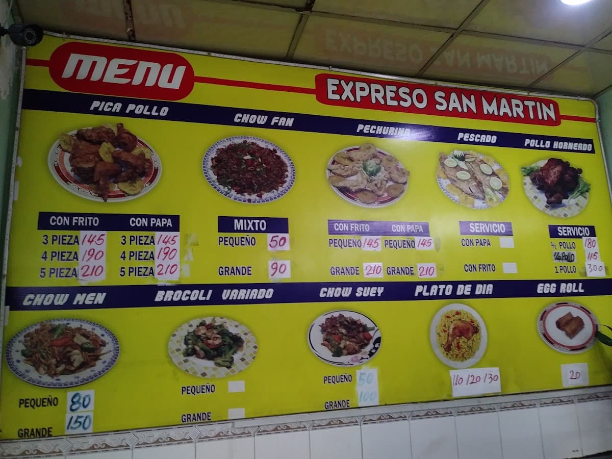Pica pollo expreso san martin