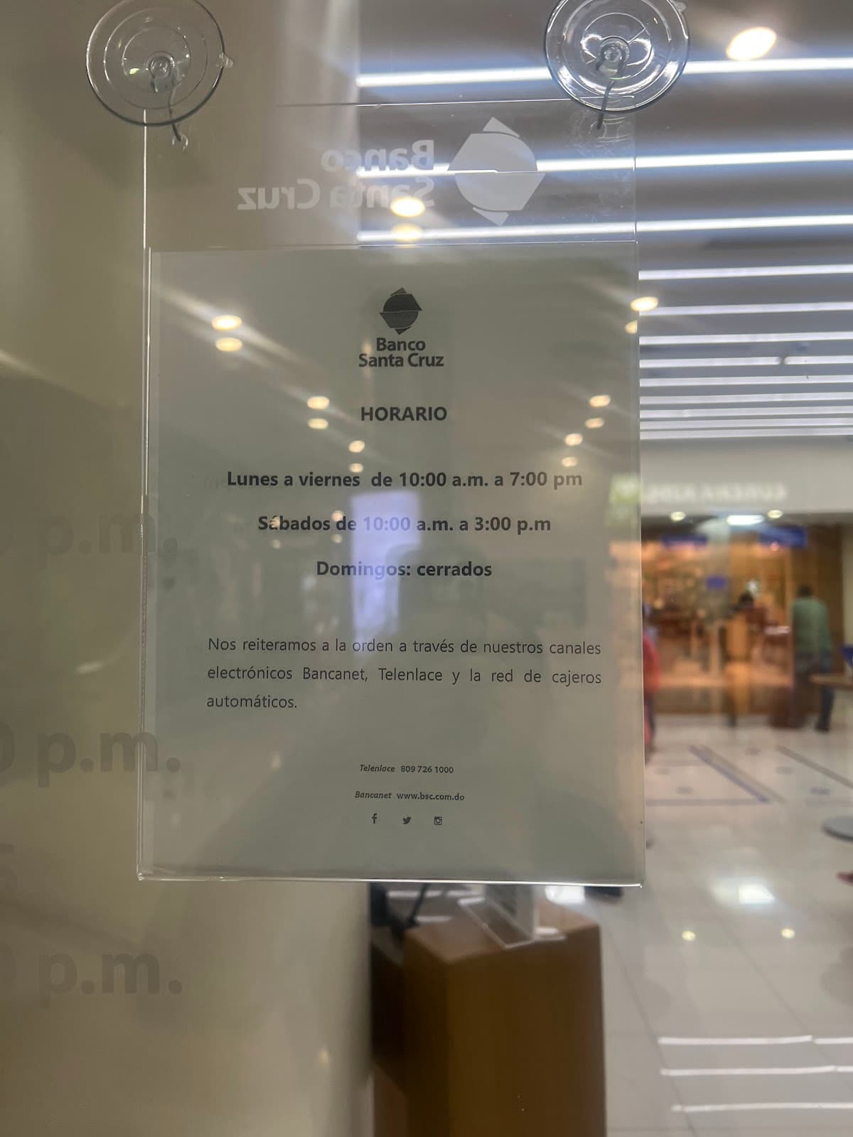 Banco Santa Cruz — Blue Mall