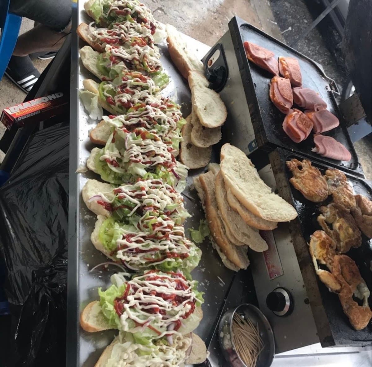 Sandwich el abusador